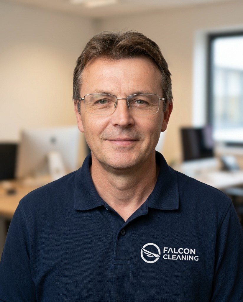 Sedat, Objektleiter bei Falcon Cleaning